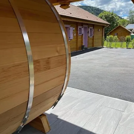 Chalet Le Familial - & Sauna - Serviettes - Peignoirs - Lits Faits - Menage Inclus